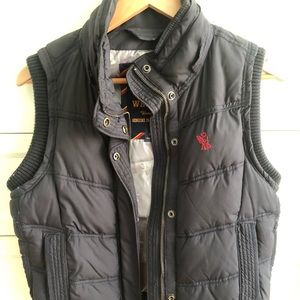 Who A.U. | Women’s Navy Puffer Vest